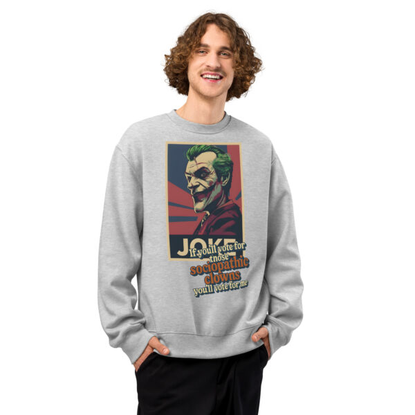 Vote for the Joke – Oversized heavyweight sweatshirt - Image 24