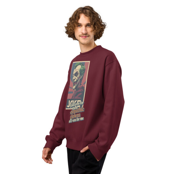 Vote for the Joke – Oversized heavyweight sweatshirt - Image 14