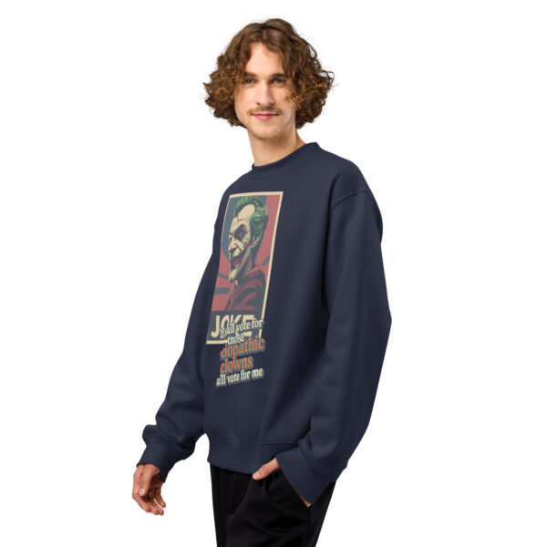 Vote for the Joke – Oversized heavyweight sweatshirt - Image 10