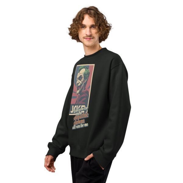 Vote for the Joke – Oversized heavyweight sweatshirt - Image 6