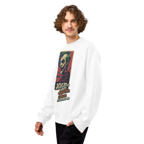 Vote for the Joke – Oversized heavyweight sweatshirt - Image 26