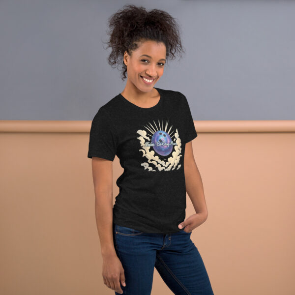 Take 'er Easy, Man - Cosmic Bowling Unisex t-shirt - Image 2