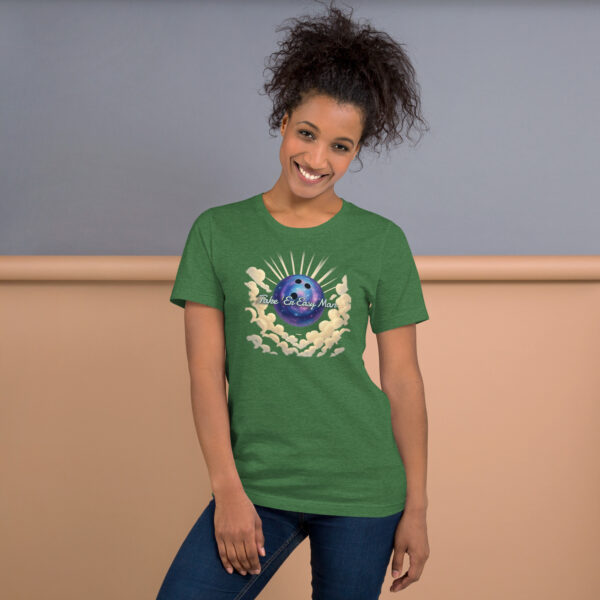 Take 'er Easy, Man - Cosmic Bowling Unisex t-shirt - Image 10