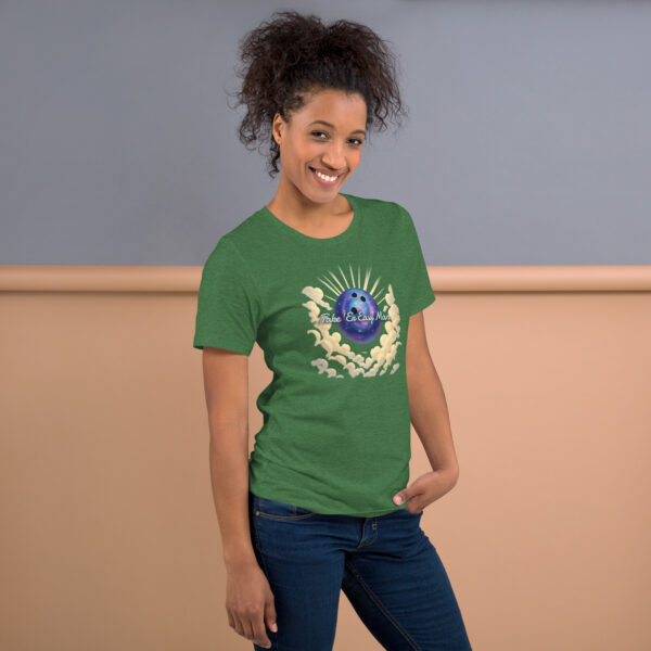 Take 'er Easy, Man - Cosmic Bowling Unisex t-shirt - Image 12