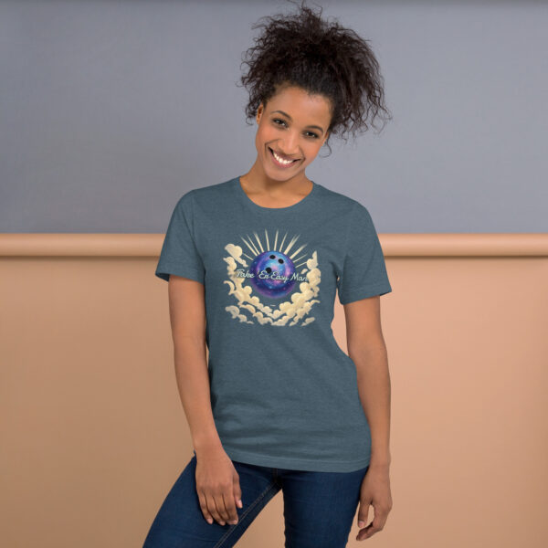 Take 'er Easy, Man - Cosmic Bowling Unisex t-shirt - Image 7