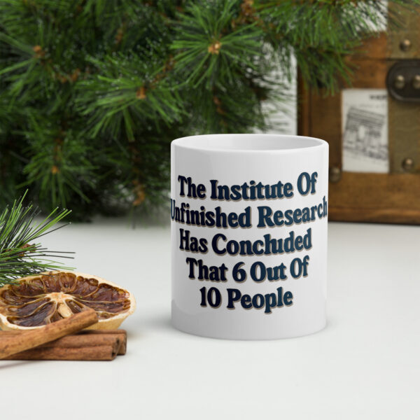 Institute of unfinished research - mug - Image 4
