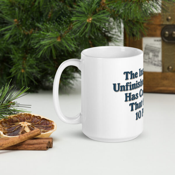 Institute of unfinished research - mug - Image 5