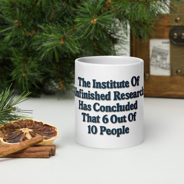 Institute of unfinished research - mug - Image 9