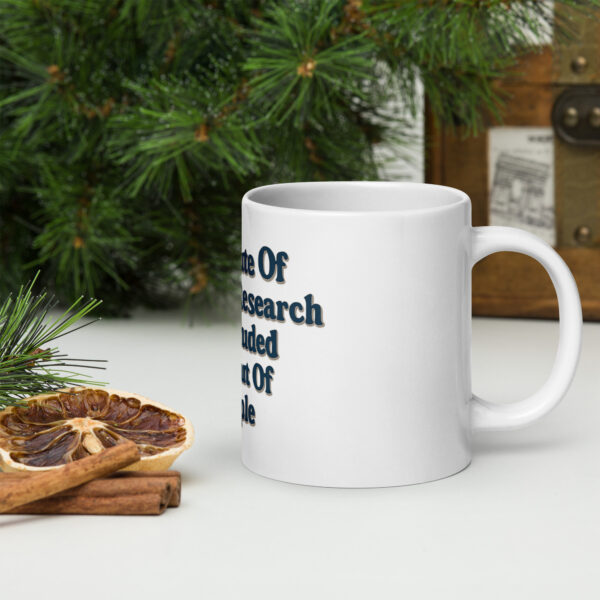 Institute of unfinished research - mug - Image 8